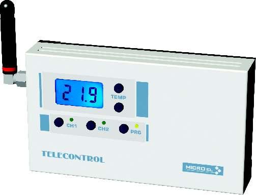 Model T18DP is a device which, in addition to its standard heating control functions, enables the supervision of the object and burglary notification.