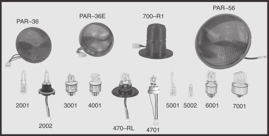 by Tomar Electronics REPLACEMENT STROBE LAMPS Strobe lamps are high-intensity light sources which use glass and quartz tubing filled with xenon gas to efficiently convert 20 to 50% of the applied