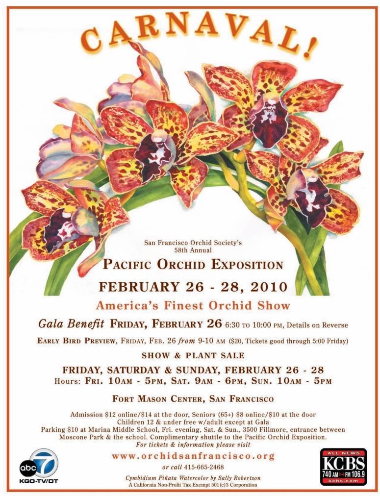 If you love orchids, you can't miss POE!