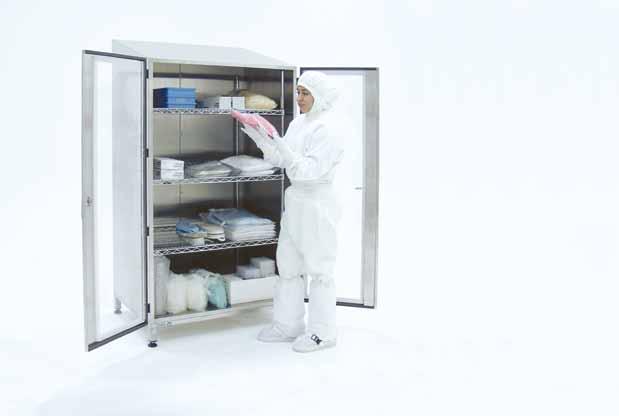 Visit TerraUniversal.com for other configurations. Cleanroom and Lab Storage Cabinets A./B.