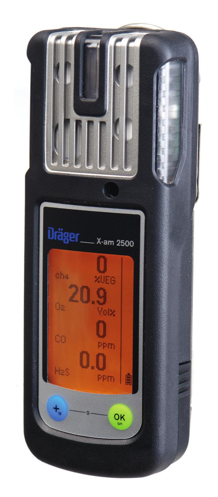 Dräger X-am 2500 Multi-Gas Detector The Dräger X-am 2500 was especially developed for use as personal protection.