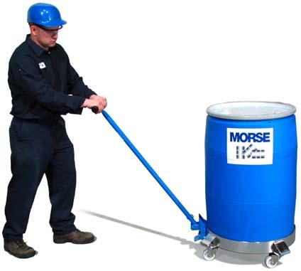 They are simple to load, maneuver and carry the full weight of a drum on four wheels.