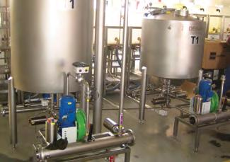 Pumping Kieselguhr Several Dura 25 pumps dose and transfer Kieselguhr or Diatomaceous Earth in a Bavarian brewery s beer filtration