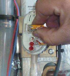 GAS BURNER Pressostat Electrical
