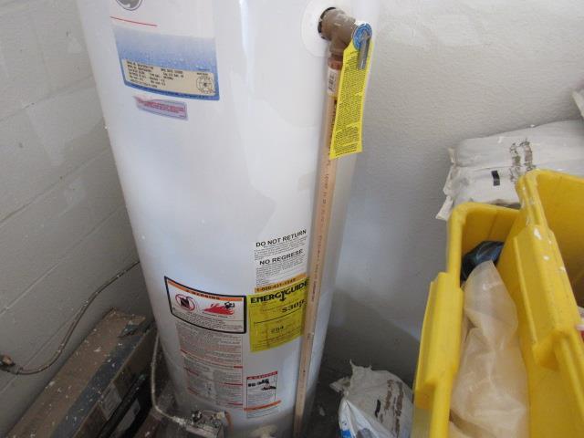6.2 (1) Water heater appeared to be in good working condition.