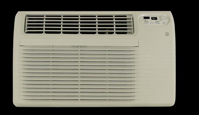 Built-in room air conditioners GE standard-mount cool only ENERGY STAR -qualified Electronic control with remote Electronic digital thermostat 3 cool/3 fan speeds Power