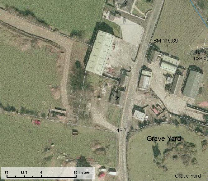 Tre nch 2 Tre nch 3 Tre nch 4 Trench 1 Figure 4 Google-Earth image of the application site,