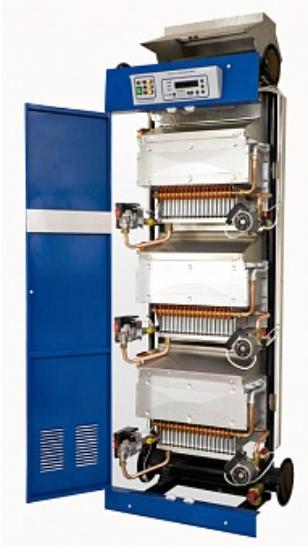 MODULE GAS HEATING BOILER SYSTEMS UKRINTERM Module gas heating boiler system (installation) Ukrinterm is intended for heating and hot water supply of the industrial, residential and communal