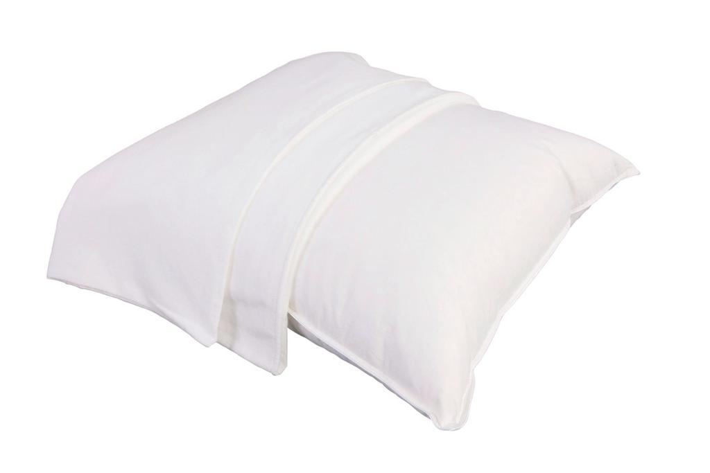 Flannel cover Pillow protector/refresher Pillows Flannel cover For optimal hygiene and the protection of your pillows, we recommend a pillow flannel cover.