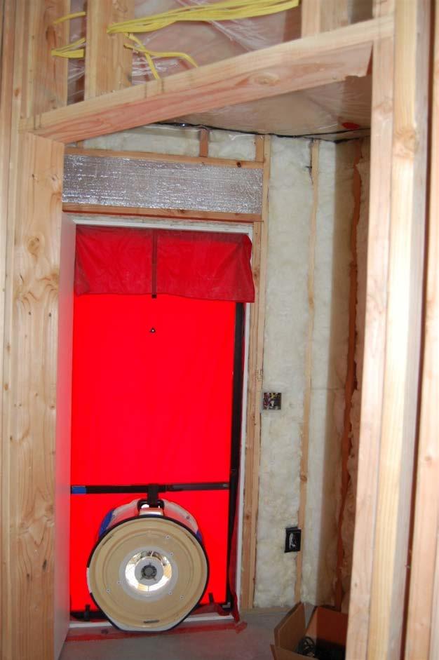Air tightness is the cheapest and easiest measure to conserve energy, and to ensure