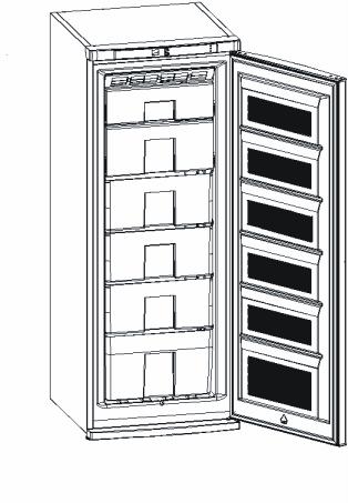 CHAPTER 7. THE PARTS OF THE APPLIANCE AND THE COMPARTMENTS TUN6015W 1 2 3 4 5 6 7 8 This presentation is only for information about the parts of the appliance.