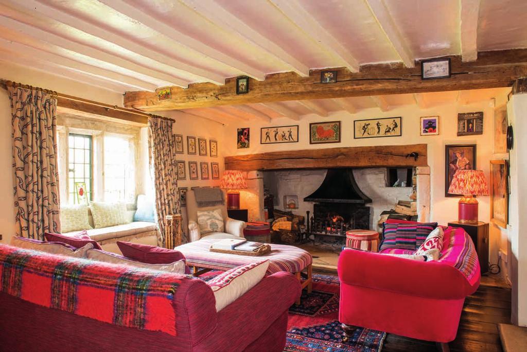 Situation Old Overtown House occupies a wonderful setting; tucked away in the heart of the Cotswolds, minutes from the village of Cranham with its pub, cricket pitch and community feel.