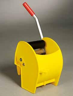 CLEANING: Wringing Solutions WRINGING SOLUTIONS Roller Wringer Highly efficient wringer, withstands 25,000 wringing cycles.