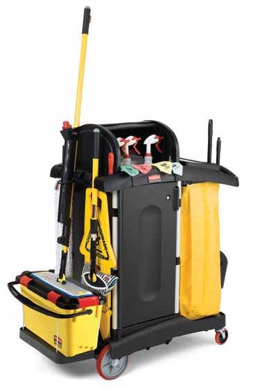 Reduces water consumption up to 90% vs. traditional mopping. Cleans floors more than 3 times faster than traditional string mop FGS3. Proven to reduce worker strain.