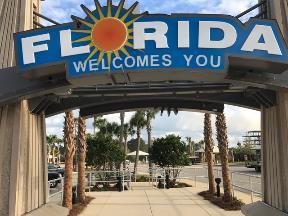Escambia County, FL I-10 Stateline Welcome