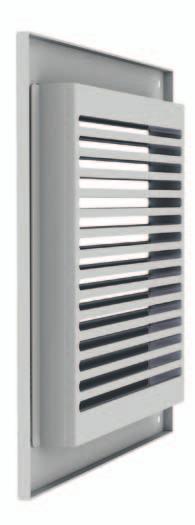 These grilles are used in ceilings, doors, walls, and