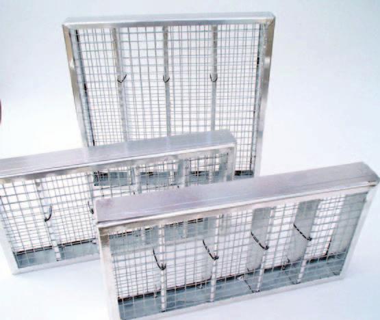 INTUMESCENT BLOCK GRILLES (BG) Envirograf Product 36 Tested to BS476 Parts 20/22 (1987) for up to 4 hours integrity and insulation.