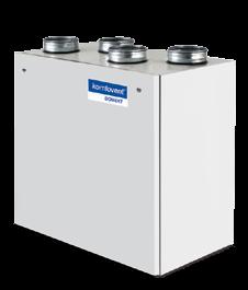 OMEKT omekt R 700 V (Kompakt REGO 700v) Maximal air flow, m³/h Panel thickness, mm Unit weight, kg Supply voltage, V Maximal operating current, Thermal efficiency of heat recovery, % Reference flow