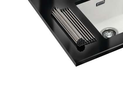 110 50 Tectonite sinks & Zurich Chrome tap 800mm cabinet width assumes 50mm bridge.