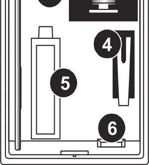 Do not install the magnet further than 1cm from the transmitter. 10. Test the transmitter, making certain that the LED is lit when opening the door/window and again when closing. 11.