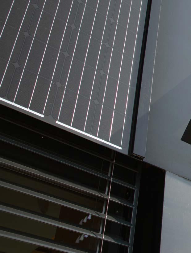 saving energy SUMMER Depending on the design, HELLA facade blinds can