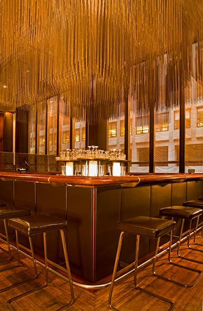 and luxury, The Four Seasons forever changed restaurant design, even as it remained virtually unchanged itself. (The Four Seasons bar. Photo by Jennifer Calais Smith.