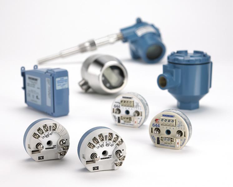 with the versatile Rosemount 644 family of temperature transmitters.