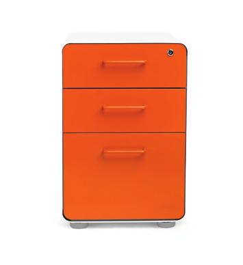 Stow 3-Drawer File Cabinet Made in Your Shade Our Stow 3-Drawer File