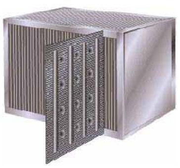 PAGE 3/32 The unit of 3000 m³/h (KPI-3002H1E) has an heat exchanger made of aluminium. So, this unit only performs an exchange of heat between both streams.