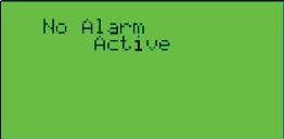 15. MANAGEMENT OF THE ALARMS To manage the alarms, the electronic control has a log of the last 100 alarms produced, along with their time and date.