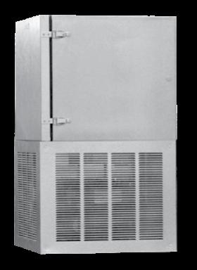 Each system consists of a condensing unit and evaporator coil together in one housing.
