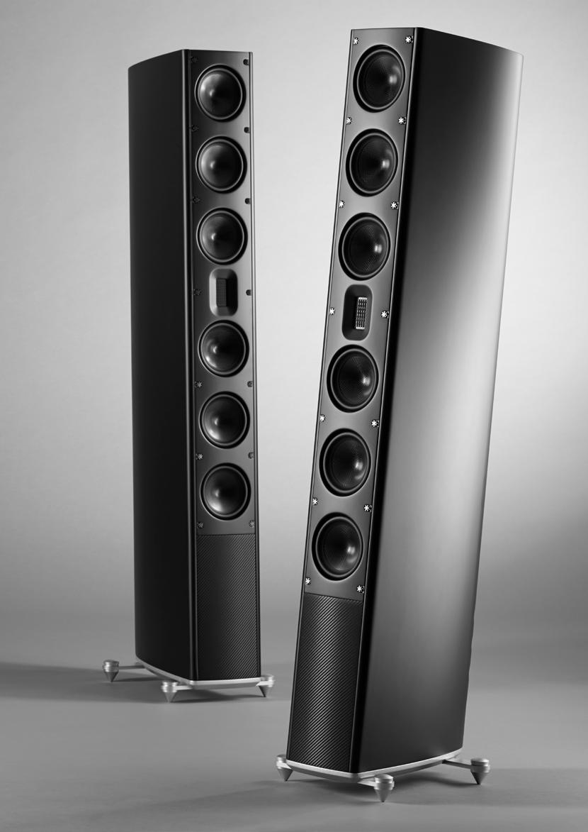 The MB-6 boasts a powerful lineup of 6, 4,5 carbon coned dynamic drivers, arranged in a power sharing line