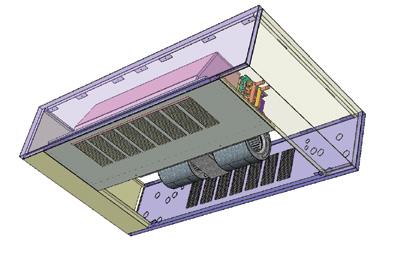 Physical Data Figure 36: Dimensions Cabinet Fan Coil, Bottom Discharge Rear Return Top View Control Box 28.0 35.0 (4) ¾" Mounting Holes REFERENCE POINT C.XX 2.375 D 4.5 A Coil connections are 5/8" O.