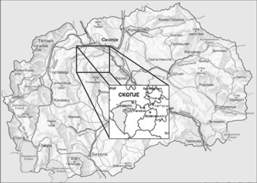 Proceedings of the XІ-th NATIONAL CONFERENCE WITH INTERNATIONAL PARTICIPATION Open pit mine which will be discussed in this paper is on the western part of mountain Vodno, or