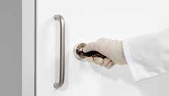 locking cylinders in the door improve user comfort.