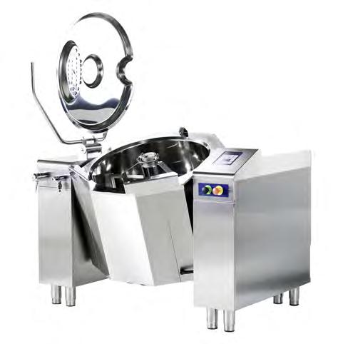Soupper kettle types Soupper Mixer kettle Soupper kettles come with an integrated bottom mixer that helps with routine work and reduces manual labour in the kitchen.