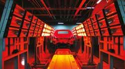 ü Long operating distances Welding cell in automotive factory Automotive production and