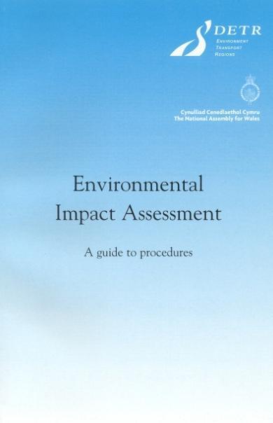Legal requirement under Town & Country Planning (Environmental Impact Assessment) (England and Wales) Regulations 1999.