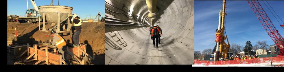 The Crosstown: 2016 in Review Tunnels complete Construction activities at all 15 underground stations Utility relocations & support in place, underway or complete Shoring work underway or nearing