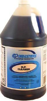NEUTRAL PH ALL-PURPOSE CLEANER 4x4L/CS 20L PAIL RP CLEANER RP Cleaner is a fast acting, non-flammable, low foaming degreaser and