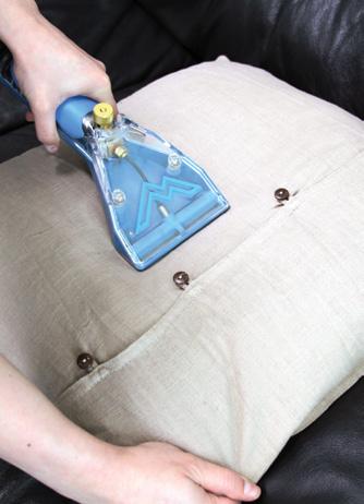The Mytee Dry leaves upholstery drier!
