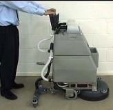 AND CAN EASILY CON- TROL THE MACHINE AROUND CORNERS AND OBSTACLES AS WELL AS IN A