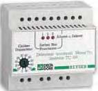 M15C2 2 6100001 M15C3 3 6100002 Two or three single dry 15 A/ contact outputs One contact input Integrated current measure Dimensions: M15C2: four DIN rail modules M15C3: five DIN rail modules Remote