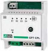DHW channel Uses power line carrier technology to control the heat emitters and receive commands from the programmer Single or three-phase French electronic meter For electromechanical meters,
