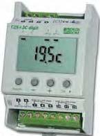 161) On/Off regulation T1C-2 DIGIT Electronic thermostat with digital display Fan convector unit and electric heating applications when control of the settings must be shared One temperature