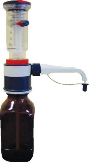 3. DISPENSER SET Dispenser Set is effectively used for all kinds measuring fluids where exact and reproducible volumes are needed. The volume adjustment is exact and easy to read. It is used e.g. for the dosing of catalyst for polymerization adhesives.