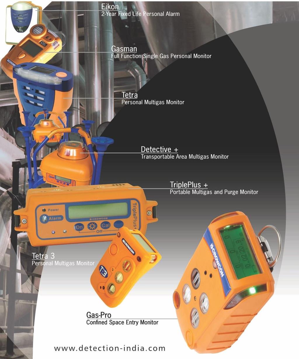 Portable Gas Detectors.. DIPL offers complete range of Single/ Multi gas detectors to protect Plant and personnel against Flammable, Toxic and Oxygen hazards.