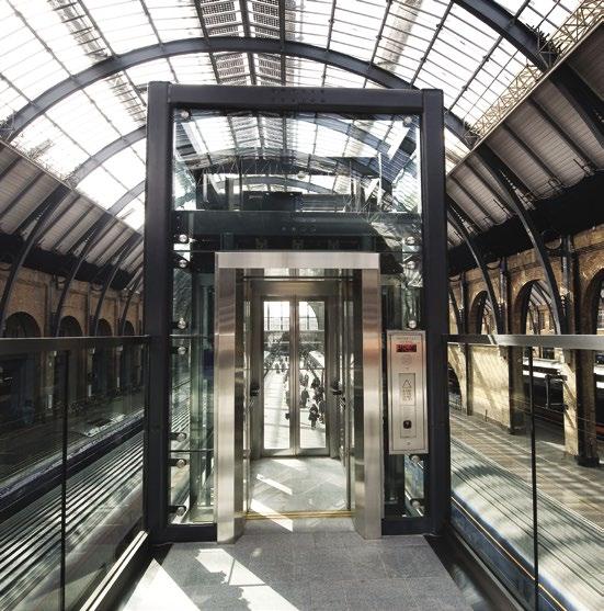 8 Glass Lifts & Structures Glass lifts and lift shafts have become an increasingly important architectural component in