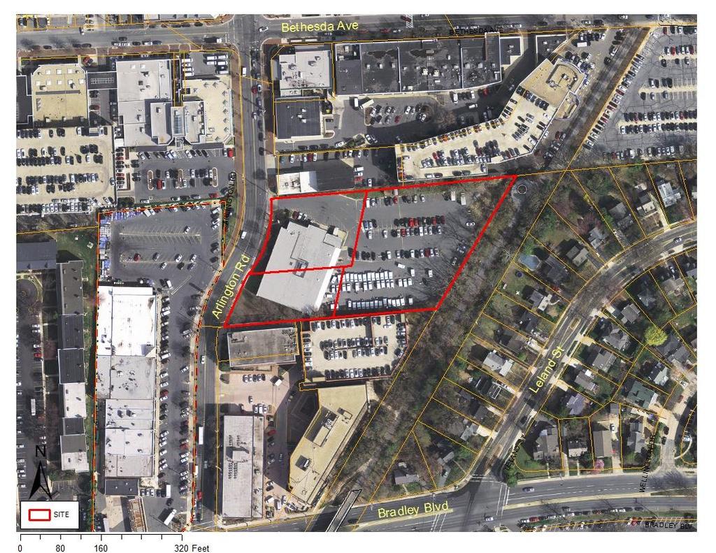 Aerial Photo with site boundary outlined in red PROJECT DESCRIPTION Previous Approvals The initial application, G-861, was filed in November 2006.