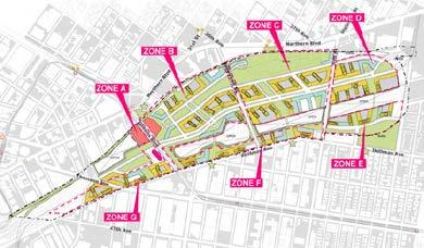 Sunnyside Yards Overbuild: 180 acres with up to 85% overbuilt 20.3M to 29.
